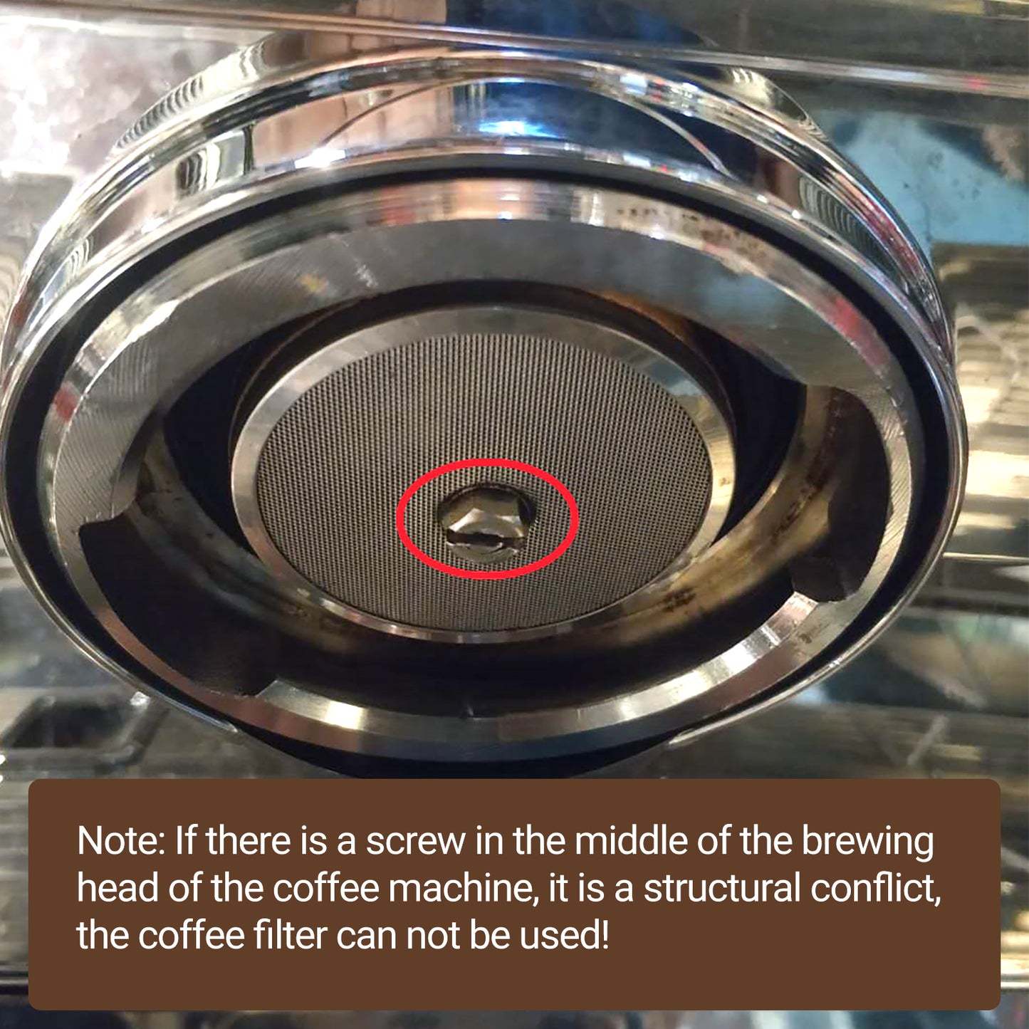 Puck Screen 54mm for Breville, Espresso Puck Screen for 54mm Portafilter with Acrylic Storage Box, Resuable 1.7mm Thickness 150μm, 316L Stainless Steel Filter Screen for Breville Barista Espress