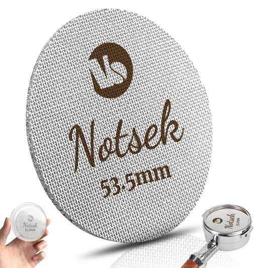 Puck Screen 54mm for Breville, Espresso Puck Screen for 54mm Portafilter with Acrylic Storage Box, Resuable 1.7mm Thickness 150μm, 316L Stainless Steel Filter Screen for Breville Barista Espress