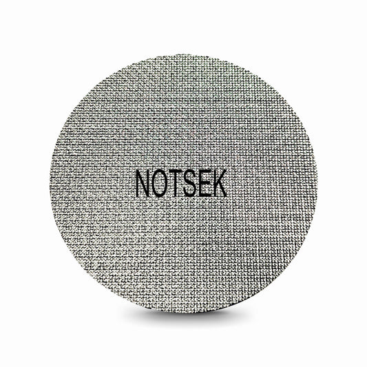 NOTSEK 49mm Puck Screen, Espresso Puck Screen for 49mm Portafilter, with Acrylic Storage Box, Resuable 1.7mm Thickness 150μm, 316L Stainless Steel, Coffee Filter Screen